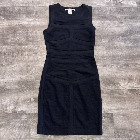 Diane Von Furstenberg Dresses & Skirts - Diane Von Furstenberg Black Mini Dress